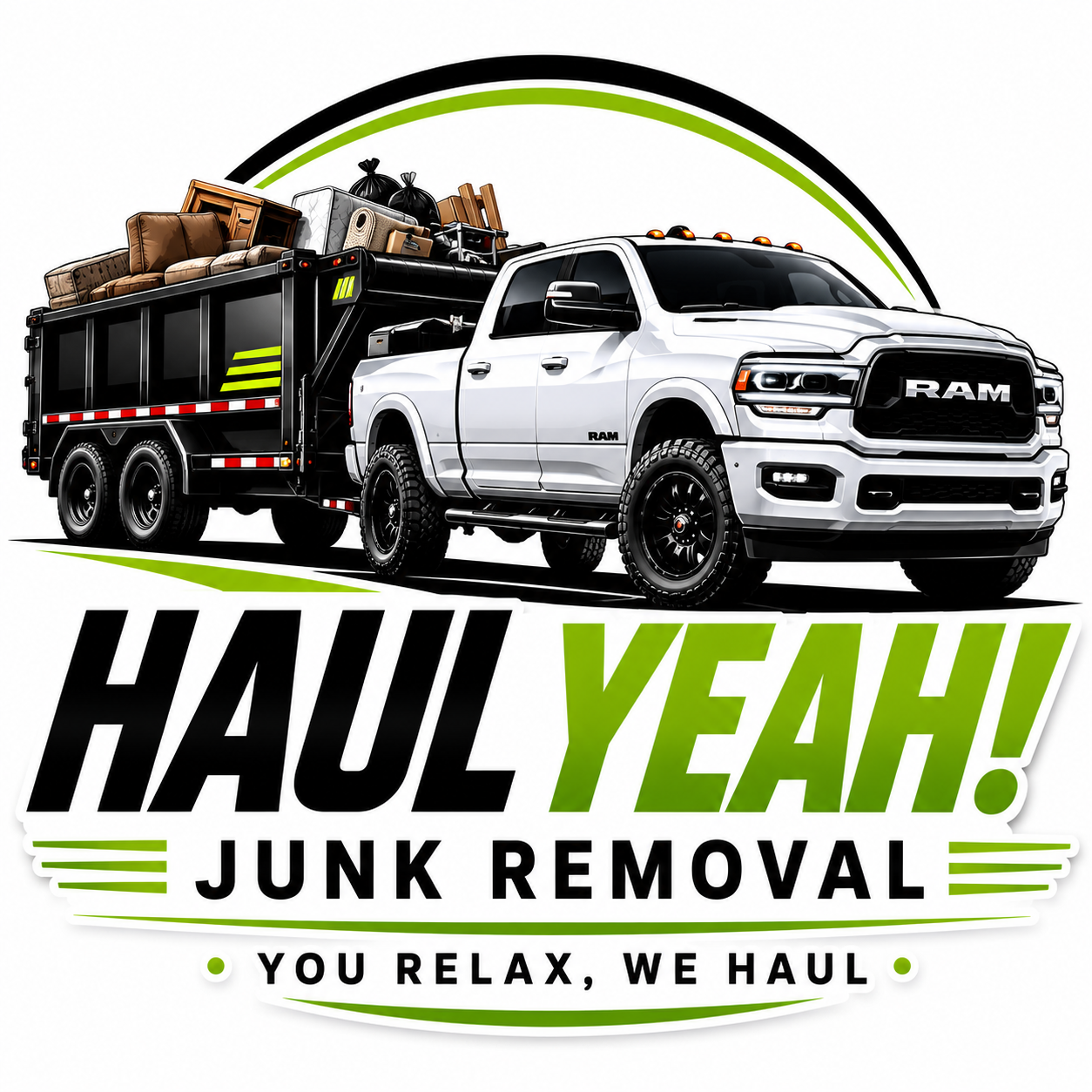 Haul Yeah Junk Removal logo